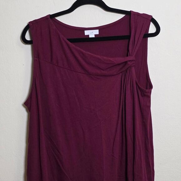 J. Jill Tops - J-jill Women's Purple and Burgundy Blouse